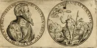 An illustration from Sylloge numismatum elegantiorum, quae diuersi impp., reges, principes, comites, respublicae diuersas ob causas ab anno 1500 ad annum usq[ue] 1600 cudi fecerunt, concinnata & historica narratione (sed breui) illustrata (1620)