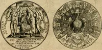 An illustration from Sylloge numismatum elegantiorum, quae diuersi impp., reges, principes, comites, respublicae diuersas ob causas ab anno 1500 ad annum usq[ue] 1600 cudi fecerunt, concinnata & historica narratione (sed breui) illustrata (1620)