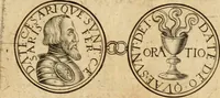 An illustration from Sylloge numismatum elegantiorum, quae diuersi impp., reges, principes, comites, respublicae diuersas ob causas ab anno 1500 ad annum usq[ue] 1600 cudi fecerunt, concinnata & historica narratione (sed breui) illustrata (1620)