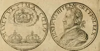 An illustration from Sylloge numismatum elegantiorum, quae diuersi impp., reges, principes, comites, respublicae diuersas ob causas ab anno 1500 ad annum usq[ue] 1600 cudi fecerunt, concinnata & historica narratione (sed breui) illustrata (1620)