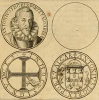 An illustration from Sylloge numismatum elegantiorum, quae diuersi impp., reges, principes, comites, respublicae diuersas ob causas ab anno 1500 ad annum usq[ue] 1600 cudi fecerunt, concinnata & historica narratione (sed breui) illustrata (1620)