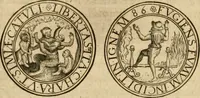 An illustration from Sylloge numismatum elegantiorum, quae diuersi impp., reges, principes, comites, respublicae diuersas ob causas ab anno 1500 ad annum usq[ue] 1600 cudi fecerunt, concinnata & historica narratione (sed breui) illustrata (1620)