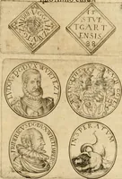 An illustration from Sylloge numismatum elegantiorum, quae diuersi impp., reges, principes, comites, respublicae diuersas ob causas ab anno 1500 ad annum usq[ue] 1600 cudi fecerunt, concinnata & historica narratione (sed breui) illustrata (1620)