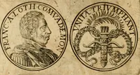 An illustration from Sylloge numismatum elegantiorum, quae diuersi impp., reges, principes, comites, respublicae diuersas ob causas ab anno 1500 ad annum usq[ue] 1600 cudi fecerunt, concinnata & historica narratione (sed breui) illustrata (1620)