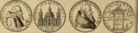 An illustration from Sylloge numismatum elegantiorum, quae diuersi impp., reges, principes, comites, respublicae diuersas ob causas ab anno 1500 ad annum usq[ue] 1600 cudi fecerunt, concinnata & historica narratione (sed breui) illustrata (1620)