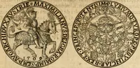 An illustration from Sylloge numismatum elegantiorum, quae diuersi impp., reges, principes, comites, respublicae diuersas ob causas ab anno 1500 ad annum usq[ue] 1600 cudi fecerunt, concinnata & historica narratione (sed breui) illustrata (1620)