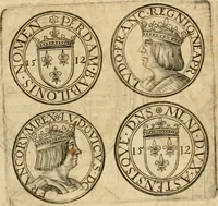 An illustration from Sylloge numismatum elegantiorum, quae diuersi impp., reges, principes, comites, respublicae diuersas ob causas ab anno 1500 ad annum usq[ue] 1600 cudi fecerunt, concinnata & historica narratione (sed breui) illustrata (1620)