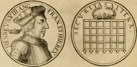 An illustration from Sylloge numismatum elegantiorum, quae diuersi impp., reges, principes, comites, respublicae diuersas ob causas ab anno 1500 ad annum usq[ue] 1600 cudi fecerunt, concinnata & historica narratione (sed breui) illustrata (1620)