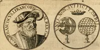 Picture 52 of 475 from Sylloge numismatum elegantiorum, quae diuersi impp., reges, principes, comites, respublicae diuersas ob causas ab anno 1500 ad annum usq[ue] 1600 cudi fecerunt, concinnata & historica narratione (sed breui) illustrata (1620), leaf 60