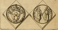 An illustration from Sylloge numismatum elegantiorum, quae diuersi impp., reges, principes, comites, respublicae diuersas ob causas ab anno 1500 ad annum usq[ue] 1600 cudi fecerunt, concinnata & historica narratione (sed breui) illustrata (1620)