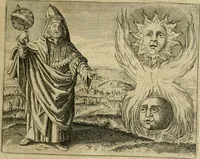 Picture 12 of 64 from Symbola avreae mensae dvodecim nationvm : hoc est, Hermaea sev Mercvrii festa ab heroibus duodenu selectu, artis chymicae usu, sapientia & authoritate paribvs celebrata, ad Pyrgopolynicen seu aduersarium illum tot annis iactabundum ... (1617), leaf 28