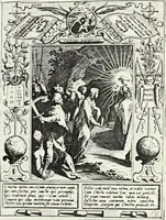 An illustration from Symbola diuina & humana pontificvm, imperatorum, regum (1600)