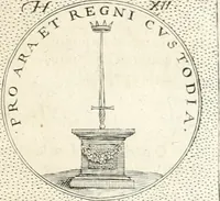 An illustration from Symbola diuina & humana pontificum, imperatorum, regum (1652)