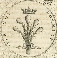 An illustration from Symbola diuina & humana pontificum, imperatorum, regum (1652)