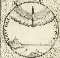 An illustration from Symbola diuina & humana pontificum, imperatorum, regum (1652)