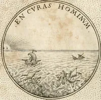 An illustration from Symbola diuina & humana pontificum, imperatorum, regum (1652)