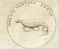An illustration from Symbola diuina & humana pontificum, imperatorum, regum (1652)