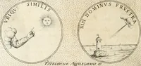 An illustration from Symbola diuina & humana pontificum, imperatorum, regum (1652)