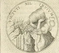 An illustration from Symbola diuina & humana pontificum, imperatorum, regum (1652)