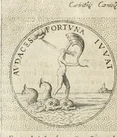 An illustration from Symbola diuina & humana pontificum, imperatorum, regum (1652)