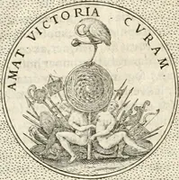 An illustration from Symbola diuina & humana pontificum, imperatorum, regum (1652)