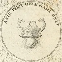 An illustration from Symbola diuina & humana pontificum, imperatorum, regum (1652)