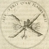 An illustration from Symbola diuina & humana pontificum, imperatorum, regum (1652)