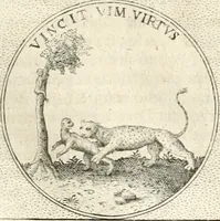 An illustration from Symbola diuina & humana pontificum, imperatorum, regum (1652)