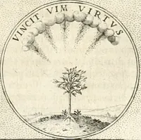 An illustration from Symbola diuina & humana pontificum, imperatorum, regum (1652)