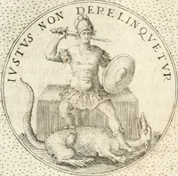 An illustration from Symbola diuina & humana pontificum, imperatorum, regum (1652)