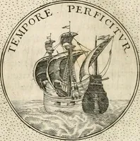 An illustration from Symbola diuina & humana pontificum, imperatorum, regum (1652)