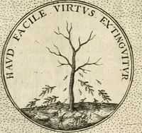An illustration from Symbola diuina & humana pontificum, imperatorum, regum (1652)