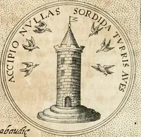 An illustration from Symbola diuina & humana pontificum, imperatorum, regum (1652)