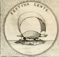 An illustration from Symbola diuina & humana pontificum, imperatorum, regum (1652)