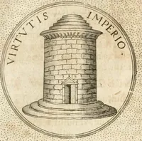 An illustration from Symbola diuina & humana pontificum, imperatorum, regum (1652)