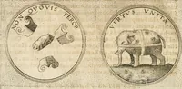 An illustration from Symbola diuina & humana pontificum, imperatorum, regum (1652)
