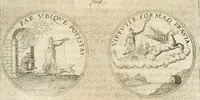 An illustration from Symbola diuina & humana pontificum, imperatorum, regum (1652)