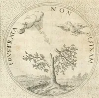 An illustration from Symbola diuina & humana pontificum, imperatorum, regum (1652)