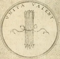 An illustration from Symbola diuina & humana pontificum, imperatorum, regum (1652)