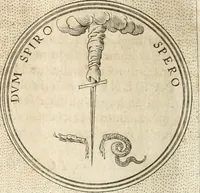 An illustration from Symbola diuina & humana pontificum, imperatorum, regum (1652)