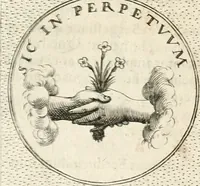 An illustration from Symbola diuina & humana pontificum, imperatorum, regum (1652)
