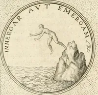 An illustration from Symbola diuina & humana pontificum, imperatorum, regum (1652)