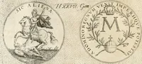 An illustration from Symbola diuina & humana pontificum, imperatorum, regum (1652)