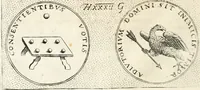 An illustration from Symbola diuina & humana pontificum, imperatorum, regum (1652)
