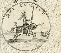 An illustration from Symbola diuina & humana pontificum, imperatorum, regum (1652)