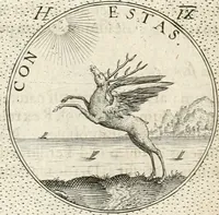 An illustration from Symbola diuina & humana pontificum, imperatorum, regum (1652)