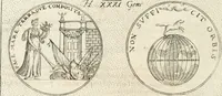 An illustration from Symbola diuina & humana pontificum, imperatorum, regum (1652)