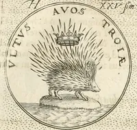 An illustration from Symbola diuina & humana pontificum, imperatorum, regum (1652)