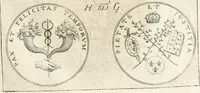 An illustration from Symbola diuina & humana pontificum, imperatorum, regum (1652)