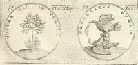 An illustration from Symbola diuina & humana pontificum, imperatorum, regum (1652)